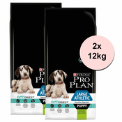 Purina PRO PLAN PUPPY Large Athletic LAMB 2x12 kg