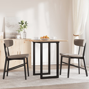 Noge za blagovaonski stol O-oblika 60x50x73 cm celik