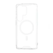 HURTEL Zaščitni ovitek za Samsung Galaxy S25 Edge Clear Corner Case MagSafe – prozoren