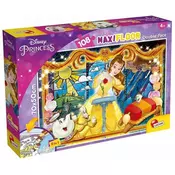LISCIANI Puzzle Maxi Lepotica i zver 2u1 složi I oboji - 108 delova