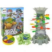 slomart Igra Spadajoči dinozavri LEAN TOYS, družabna igra z žerjavom