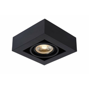 Lucide 09120/12/30 - LED Zatemnitveni reflektor ZEFIX 1xGU10/12W/230V črn