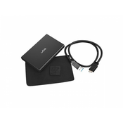 Ohišje za diske 2.5 - 6,35cm , USB 3.0