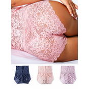 Seamless 3-pack panties saray pink, dark blue, purple