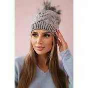 Kesi Cap with fleece Ela K242 light gray