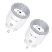 2x FDTEK Zigbee pametna vtičnica 16A z merjenjem porabe