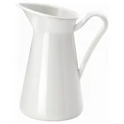 SOCKERÄRT Vaza/vrč, bela, 22 cm