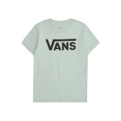 VANS Majica CLASSIC pastelno zelena/črna