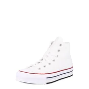 CONVERSE Nizke superge CHUCK TAYLOR ALL STAR EVA LIFT FOUNDATION HI Bela