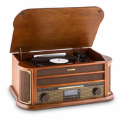 Auna Belle Epoque 1908 Retro Vintage Stereo Gramofon Vinil F