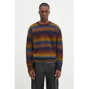 Pulover s primesjo volne Aries Boucle Space Dye Knit