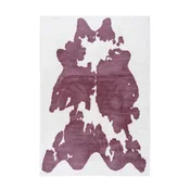 Kayoom PREPROGA Z VISOKIM FLOROM Rabbit Animal Lilac / Weiß 120/160 cm taftano lila, bela