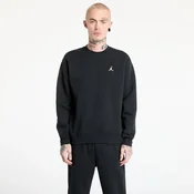 Mikina Jordan Brooklyn Fleece Mens Crew-Neck Sweatshirt Black/ White L