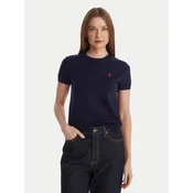 Polo Ralph Lauren Majica 211971872004 Mornarsko modra Slim Fit