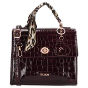Charm London Knightsbridge 01383 Bordeaux red