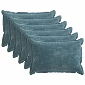 Vidaxl Prevleka za blazino 6 kos HOUTEN Modra 50 x 70 cm