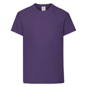 Purple Childrens T-shirt Original Fruit of the Loom