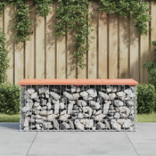 shumee Vrtna klop gabion 103x44x42 cm trden les douglas