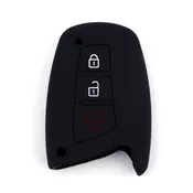 888 CAR ACCESSORIES Silikonska navlaka za ključeve crna Hyundai