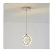 Zuma Line MD3713-1-3GT - Viseći LED luster na sajli GIRONA, s prigušivačem, LED/10W/230V, zlatna