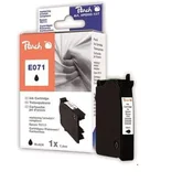 Peach združljiva kartuša Epson T0711, črna, 8,4 ml