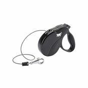 Povodec Amigo Mini do 12 kg - 3 m vrvica, črn