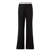 KARL LAGERFELD Hlače iz tkanine B1W10002 Črna Regular Fit