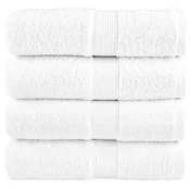 Premium rucnici za pranje SOLUND 4 kom. Bijeli 30x30 cm 600 g/m2