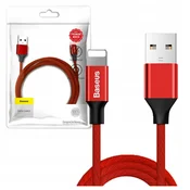 Baseus Yiven Lightning - USB-A kabel, 180 cm, rdeč