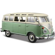 Maisto - Volkswagen Van Samba, zeleno/krem, 1:25