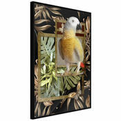 Poster - Composition with Gold Parrot 30x45