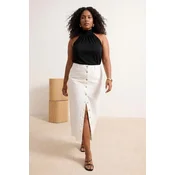 Trendyol Curve Ženska bluza Tbbss26Af00085, Crna