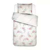 Essenza POSTELJNINA 135/200 cm saten bela