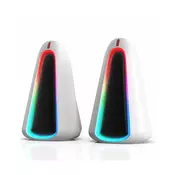 MONKA Zvucnik SG500, USB 2.0, RGB, Beli