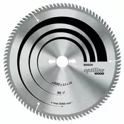 BOSCH list kružne testere Optiline Wood 250 x 30 x 3,2 mm, 40 - 2608640670