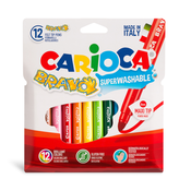 Carioca Flomaster bravo okrogli debel 1/12 42755