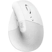 LOGITECH Lift Bluetooth Vertical Ergonomic Mouse - OFF-WHITE/PALE GREY - 910-006475