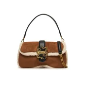 Ročna torba Just Cavalli Iconic Snakes 81RA4BA1 ZSE75 Rjava