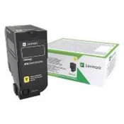 LEXMARK 84C2HYE, originalni toner, rumen, 16000 strani, Za tiskalnik: LEXMARK CX725DE, LEXMARK CX725DHE, LEXMARK CX725DTHE, LEXMARK CX725 SERIES