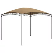 vidaXL Paviljon 3x4x2,65 m taupe barve 180 g/m2