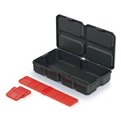 Organizator s predelki 28,5x15,8x5,7cm MSX BOX Black/Red