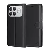 Etui Techsuit Leather Folio za Xiaomi Poco F8 Ultra - črn