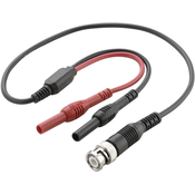 Voltcraft VOLTCRAFT BNC merilni kabel 0.50 m črna\, rdeča, (20423115)