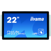 Iiyama ProLite TF2215MC zaslon na dodir Energetska učink.: A (A+++ - D) 54.6 cm (21.5 palac) 1920 x 1080 piksel 16:9 14 ms vga, HDMI™, displayport, slušalice (3.5 mm jack) IPS LED