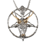 Zlata ogrlica baphomet - PSY1066