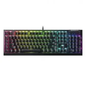 Razer BlackWidow V4 X Mehanicka tastatura, Zeleni svic, Crna