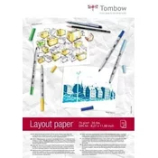 Tombow Layout blok A4 75g 75 listova