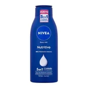 Nivea Body Milk Rich Nourishing losjon za telo za suho kožo 400 ml za ženske