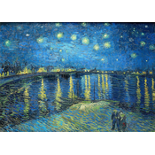 Enjoy - Puzzle Vincent Van Gogh: Starry Night Over Rhone - 1 000 kosov