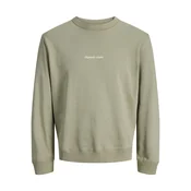 Jack & Jones Junior Majica pastelno zelena/bela